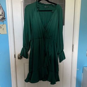 2 XL emerald green dress